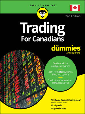 cover image of Trading For Canadians For Dummies